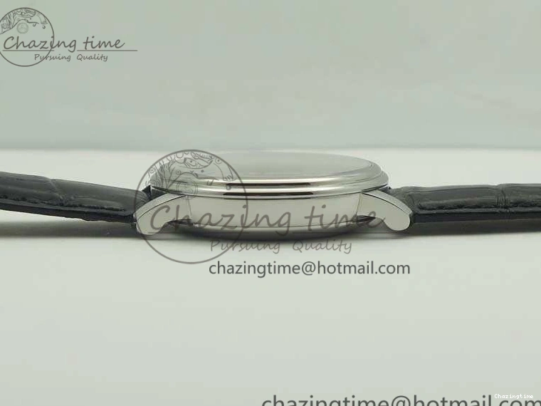 0305 SportInspired Villeret 6669 SS HG 1:1 Best Edition White Dial On Leather Strap V 8099